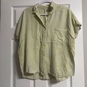 Woman’s Casual yellow Shirt